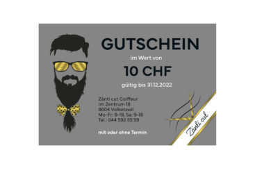 Gift Card for hairstylist